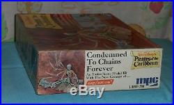 MPC Disney Pirates of the Caribbean model kit CONDEMNED TO CHAINS FOREVER unused