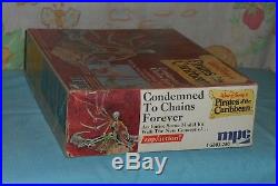 MPC Disney Pirates of the Caribbean model kit CONDEMNED TO CHAINS FOREVER unused