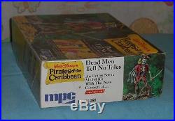 MPC Disney Pirates of the Caribbean model kit DEAD MEN TELL NO TALES unused