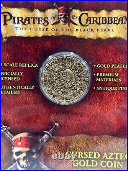 Master Replica Disney Pirates Of The Caribbean Cursed Aztec Gold Coin