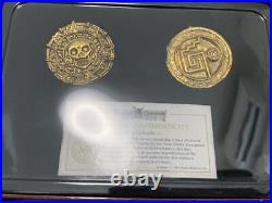 Master Replica Pirates Of The Caribbean Cursed Aztec Gold Coin set of 2