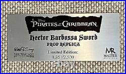 Master Replicas Limited Ed Pirates of the Caribbean BARBOSSAS SWORD 34