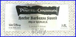 Master Replicas Pirates Of The Caribbean Prop Replica Barbossas Sword 336/2500