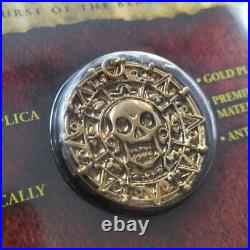 Master Replicas Pirates of the Caribbean Cursed Aztec Gold Coin Disney Official