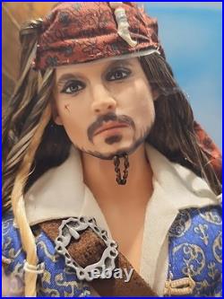 Mattel Barbie Capt Jack Sparrow Pirates of the Caribbean Pink Label 2010 NIB