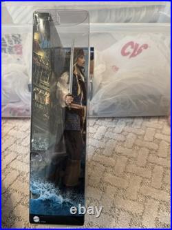 Mattel Barbie Capt Jack Sparrow Pirates of the Caribbean Pink Label 2010 NIB