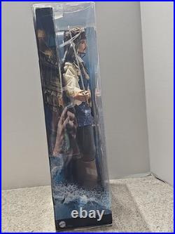 Mattel Barbie Capt Jack Sparrow Pirates of the Caribbean Pink Label 2010 NIB
