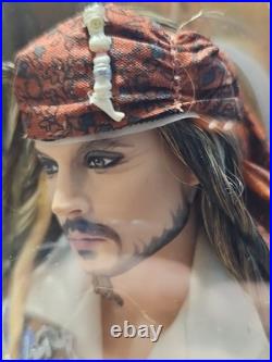 Mattel Barbie Capt Jack Sparrow Pirates of the Caribbean Pink Label 2010 NIB