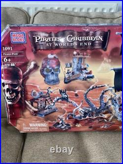 Mega Bloks Disney Pirates Of The Caribbean 2007 Pirates Peril 1091 Super Rare