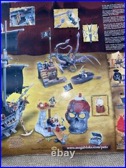 Mega Bloks Disney Pirates Of The Caribbean 2007 Pirates Peril 1091 Super Rare