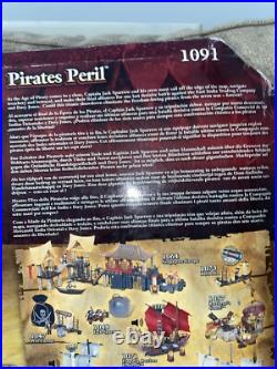Mega Bloks Disney Pirates Of The Caribbean 2007 Pirates Peril 1091 Super Rare