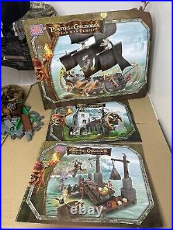 Mega Bloks Dread Eye's Ghost Ship Pirates of the Caribbean Huge Collection