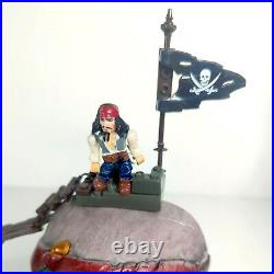 Mega Bloks Pirates Of The Caribbean Black Pearl Ship, Minifigures, Playsets Lot