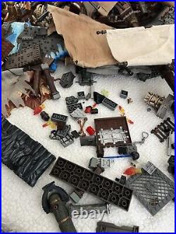 Mega Bloks Pirates of The Caribbean Flying Dutchman & 3 Other Ships Huge PARTS