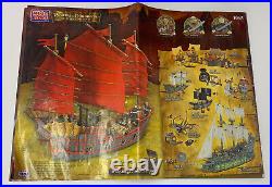 Mega Bloks Pirates of the Caribbean World End Sao Feng Ship 1065 Empress 99.99%