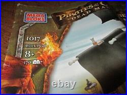 Mega Bloks Pirates of the Caribbean lot of Empress Flying Dutchman Black Pearl