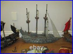 Mega Bloks Pirates of the Caribbean lot of Empress Flying Dutchman Black Pearl