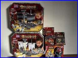 Mega Bloks Pirates of the Caribbean, sets 1069 1070 1039 1048 1079 All new