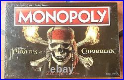 Monopoly Disney Pirates of the Caribbean Ultimate Edition New Sealed