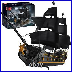 Mould King 13186 Pirates of the Caribbean Large Black Pearl Model Ship Kit NEW