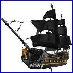 Mould King 13186 Pirates of the Caribbean Large Black Pearl Model Ship Kit NEW