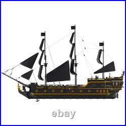 Mould King 13186 Pirates of the Caribbean Large Black Pearl Model Ship Kit NEW