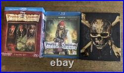 Movie Pirates Of The Caribbean All 5 Movies 9 Disc Set Bd Blu-Ray 5f