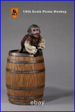 Mr. Z 1/6 Pirates of the Caribbean Pirate Monkey Animal Figure Set Model IN STOCK