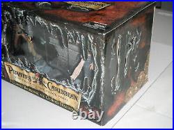 NECA Cursed Sparrow Barbossa Pirates Of The Caribbean Black Pearl Box Disney New