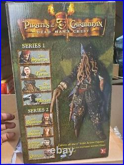 NECA DAVY JONES 12 Action Figure With Sound Pirates of Caribbean Dead Man's Chest
