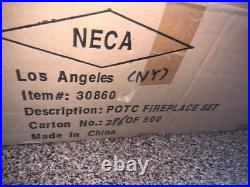 NECA Pirates Of The Caribbean Sparrow Fireplace Set MiB Case Fresh Johnny Depp