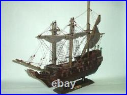 NECA Pirates of the Caribbean The Black Pearl Replica Wooden Model Jack Sparrow