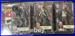 NECA Pirates of the Caribbean figure 8-piece set NEW from JAPAN F/S