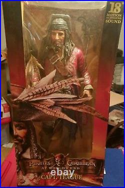 NECA Scale Pirates of Caribbean At World's End CAPTAIN TEAGUE 18 Figure