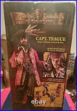 NECA Scale Pirates of Caribbean At World's End CAPTAIN TEAGUE 18 Figure