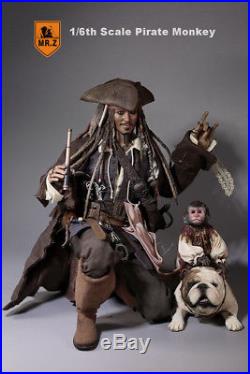 NEW 1/6 Pirates of the Caribbean monkey Wood wine Treasure Chest HOT FIGURE TOYS