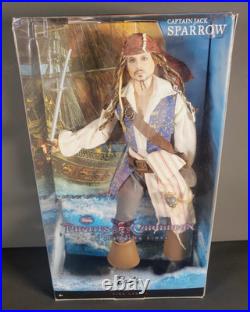 NEW 2010 Barbie Captain Jack Sparrow Pirates of the Caribbean Pink Label T7654