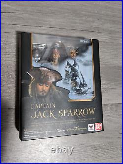 NEW Bandai Pirates of the Caribbean Jack Sparrow Action Figure SH FIGUARTS