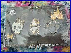 NEW Disney Minnie Mouse Main Attraction Pin #2 February Pirates Of Caribbean Set