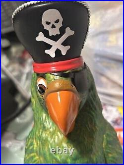 NEW Disney Musical Figurine Pirates Of The Caribbean Parrot 50th Anniversary HTF