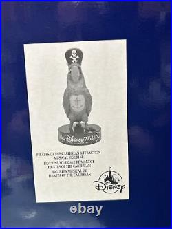NEW Disney Musical Figurine Pirates Of The Caribbean Parrot 50th Anniversary HTF