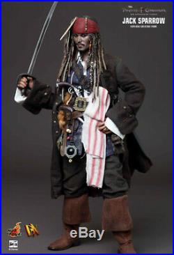 NEW Hot Toys Captain Jack Sparrow Pirates Of The Caribbean Action Figure DX06