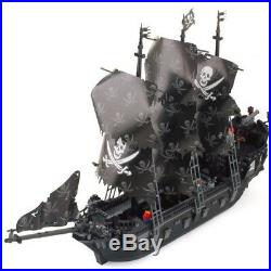 NEW KAZI 1184pcs Pirates of the Caribbean Black Pearl Ship Large Model Blocks