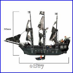 NEW KAZI 1184pcs Pirates of the Caribbean Black Pearl Ship Large Model Blocks
