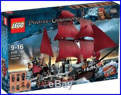 NEW Lego PIRATES OF CARIBBEAN 4195 Queen Anne's Revenge BOX HAS CREASES