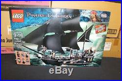 NEW Sealed Box! LEGO 4184 POTC Black Pearl Pirates of the Caribbean FREE Mail