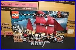 NEW Sealed Box! LEGO 4195 POTC Queen Anne's Revenge Pirates FREE Priority Mail