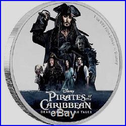 NIUE 2017 Pirates of the Caribbean 1oz Silver Coin