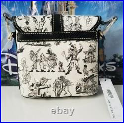 NWT Disney Dooney & Bourke Pirates Crossbody Letter Carrier SOLD OUT