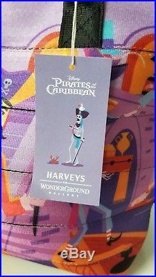 NWT Disney Harveys D23 Shag Pirates of the Caribbean Ride Tote Purse Medium